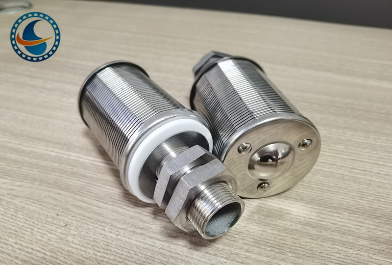 Wedge Wire Screen Filter 304 Stainless Steel Water Nozzle With M24 Threaded
