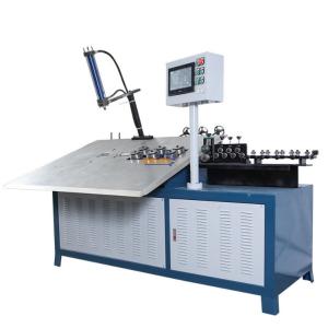 China PLC Motorised Carbon Steel Wire Bending Machine PLC Control wholesale
