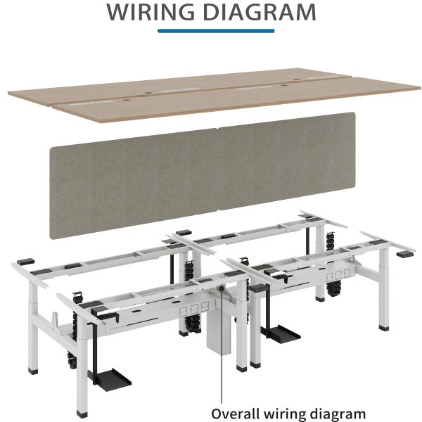 Revolutionize Your Work Office with Uplift Intelligent Lifting Desk in Customized Size