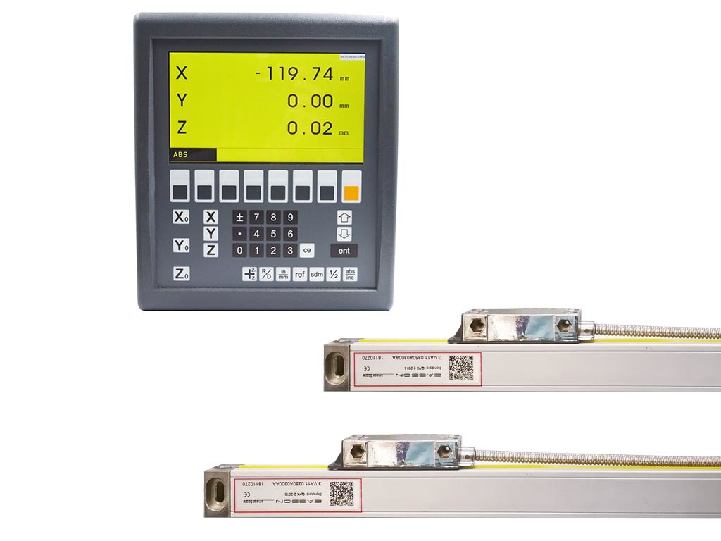 Easson GS10 50 to 1000mm Wide Range High Durability Glass Scale For Mill Lathe Grinder Machine tool