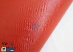 Silicone Coated Fiberglass Fire Blanket Fabric 0.85MM 33.9OZ Heavy Duty Welding