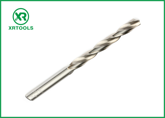 Roll Forged HSS Drill Bits Half Ground White Finished Straight Shank DIN 338 Straight Shank Drill Bit