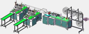 China 1+2 Auto Disposal Mask Making Machine wholesale