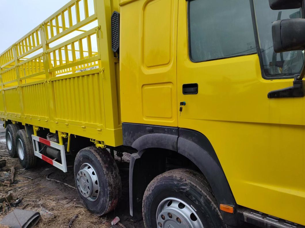 Sinotruk HOWO 8*4 Cargo Truck Secondhand Truck 12 Wheels Truck with Weichai Engine