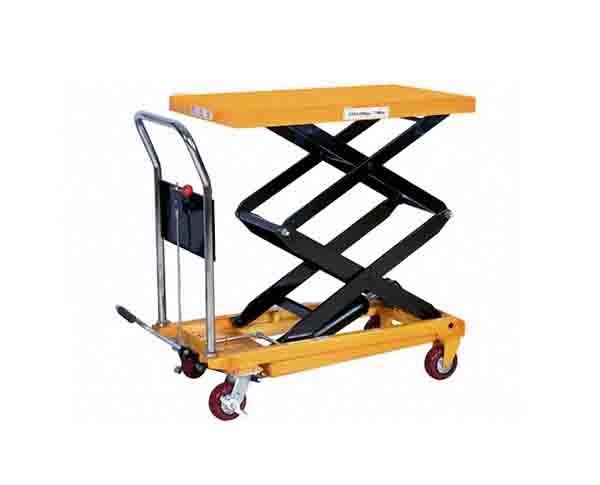 Hydraulic Transport Trolley JTHL-350B/JTHL-500B Hydraulic Hand Scissor Lift Table with Overload Protection and CE Certification