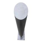 304 316 SS Airport Street Mitred Top Bollard with Reflective Trip and Slop