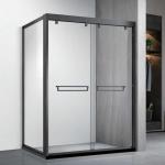 Polished Bathroom Shower Enclosure 8mm Tempered Glass Shower Cabin
