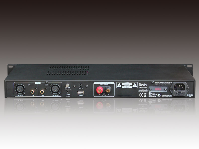 Home Theater Mono Subwoofer Amplifier With Onboard DSP Subwoofer Amp 500 Watts