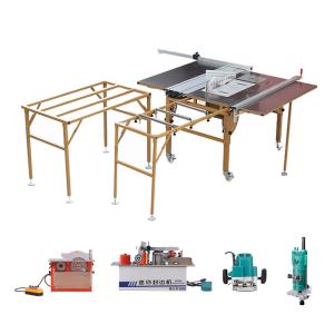 China High Speed 4000rpm Sliding Table Saw Cutter 250mm Cutting wholesale