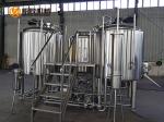 PLC Three Vessels Commercial Brewing Equipment , Fermentation Equipment
