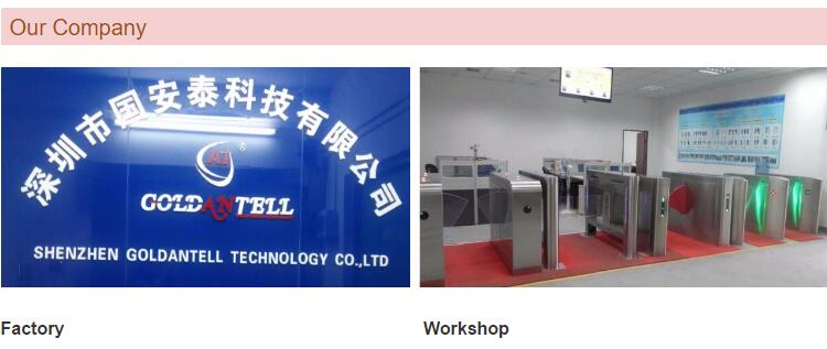 Stainless Steel 304 Facial Recognition Turnstile 30 Persons/min Pass Speed