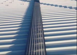 China Solar Panel Roof Walkway Diamond Grip Grating Metal Products 400mm Width wholesale