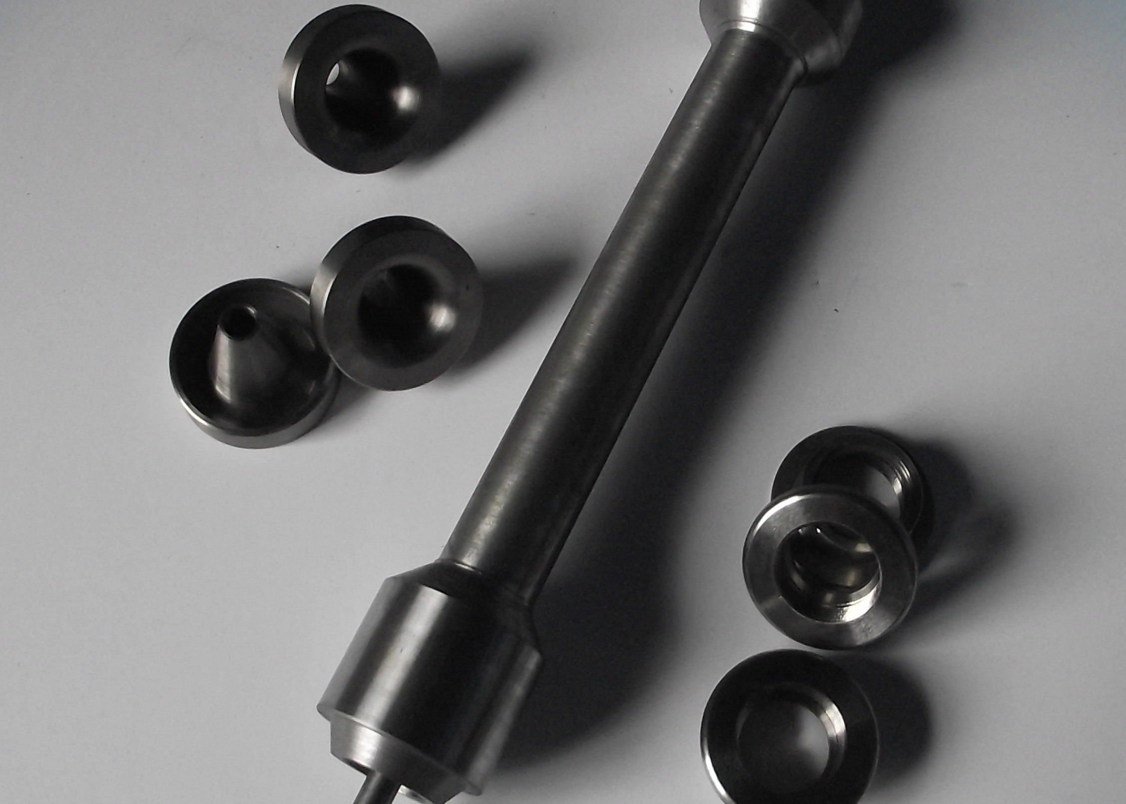 Nitrided Surface Titanium Machined Parts Alloy Titanium Sleeve