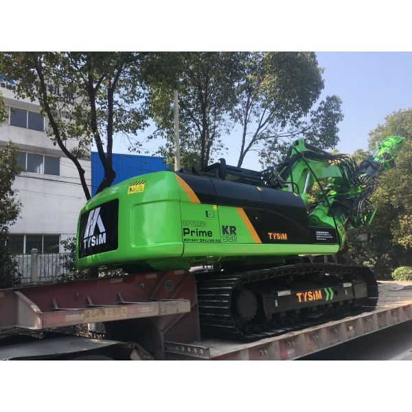 Tysim KR50A Rotary Piling Rig 50 KN.M 24M Drilling Depth Earth Boring Machine