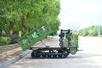 Diesel Engine Powered GF2000 Rubber Crawler Dumper Track 2000kg Construction