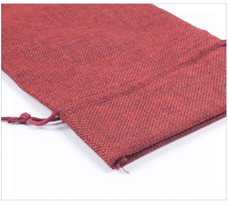 Luxury Cotton Water Glass Cooler Wine Bottle Sleeve