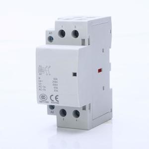 China 25A Rated Current Household AC Contactor For 110V Rated Voltage And 1000,000 Mechanical Life wholesale