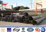 Approval Electrical Power Pole Galvanized Steel transmission line poles Gr65