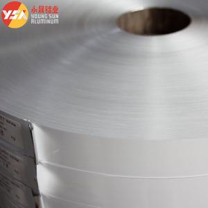 China Single Sided White Color Aluminum Polyester Laminating Air Duct Film Roll wholesale