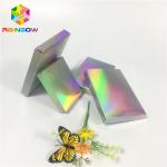 Rectangle Folding Hologram Paper Packaging Box For Cosmetics Eyelash Brush
