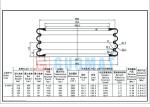 Yokohama Industrial Air Springs / Air Helper Springs For Press Air Actuators /