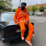 Custom Tracksuit Flare Baggy Stacked Sweat Pant Sweatsuit Pullover Fleece