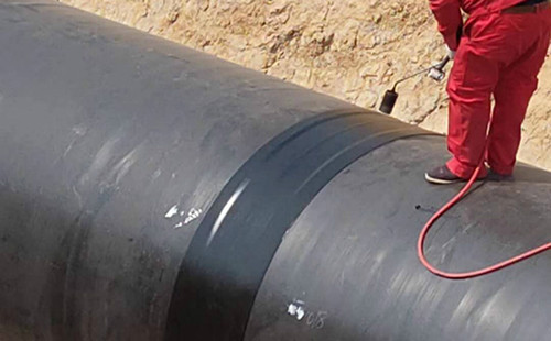 450% Elongation At Break Heat Shrink Sleeve for PP Backing Type Chemical Resistant
