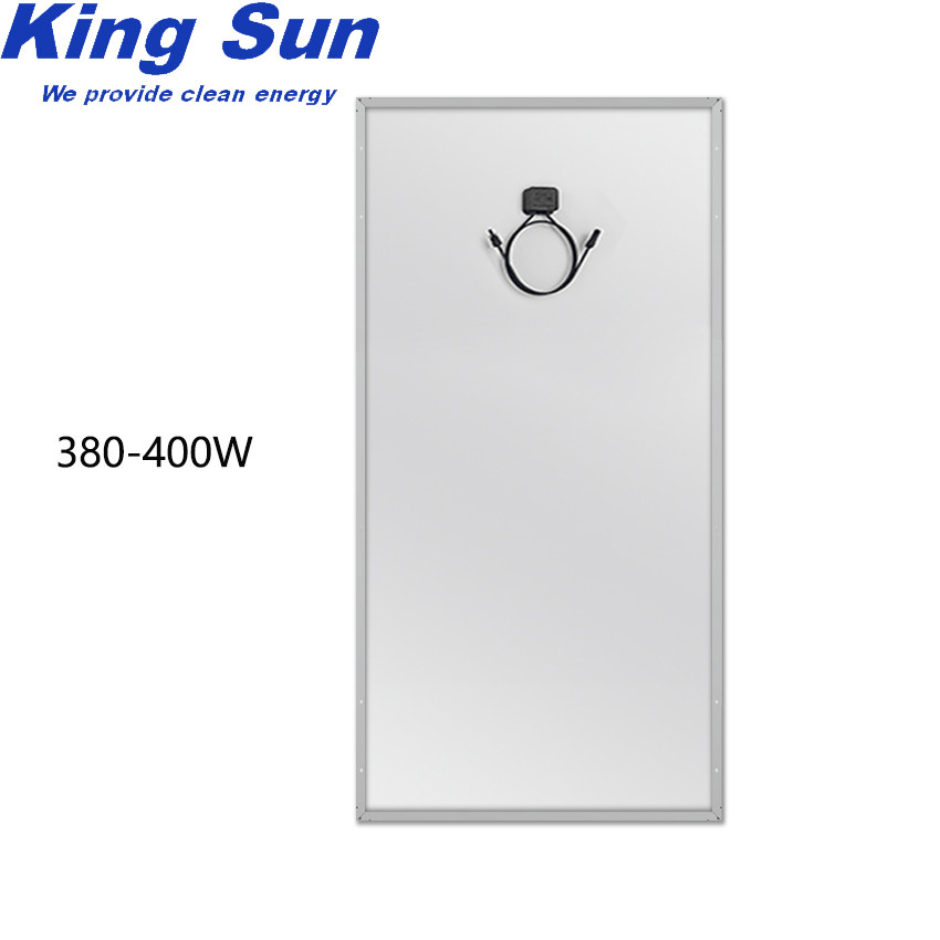 Anodized Aluminium Alloy 380W Solar Monocrystalline Panel