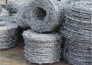 China SWG14XSWG16 Galvanized Barbed Wire wholesale