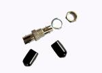 Singlemode Metal ST TO ST Adapter Simplex Optical Fiber Coupler