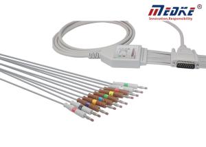 China DB15 Pin Nihon Kohden AHA ECG9620 Ecg Electrode Cable wholesale