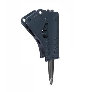 China Right Angle Triangle Excavator Rock Hammer For 3 Ton Mini Excavator wholesale