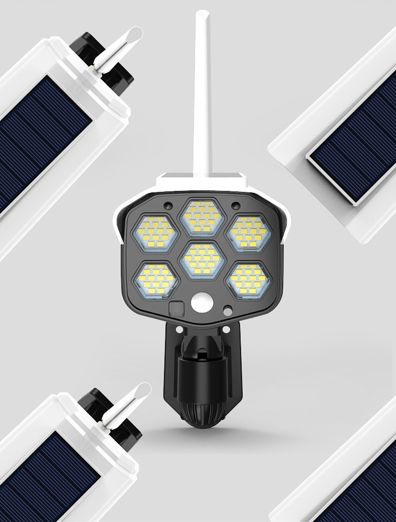 Solar Outdoor Lamps For Courtyard IP65 Waterproof LED Lights