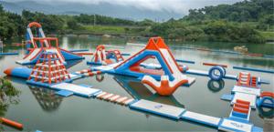China Popular Summer Inflatable Water Games Customized Logo For Commercial Activities wholesale