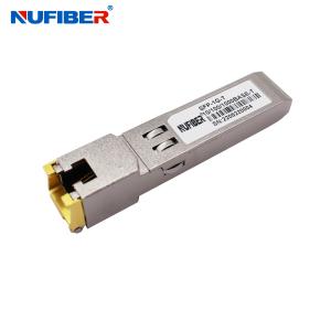 China Cisco Compatible 100m 10/100/1000Mbps Copper RJ45 Module wholesale