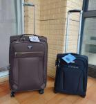 OEM/ODM Logo Color 4 Pcs Set Fabric Soft Travel Bags Trolley Suitcase Luggage