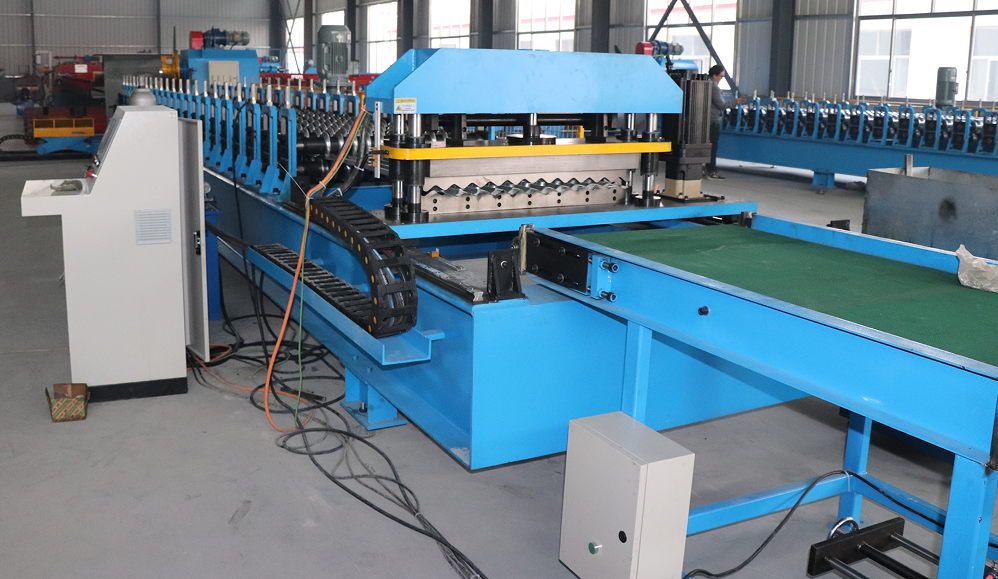 corrugated roof sheet machine