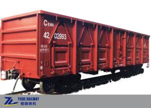 China 61t Load Open Top Wagon Train Car 80 Km/H For General Goods wholesale