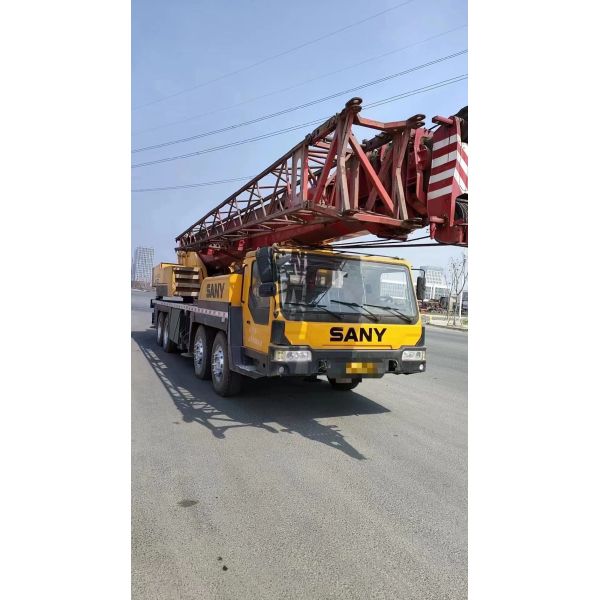 50t Truck Crane Used Crane Paints Mobile Crane Construction Machinery with 4 Shafts