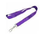 Polyester Double Bulldog Clip Lanyards Promotional Customised Lanyard Card