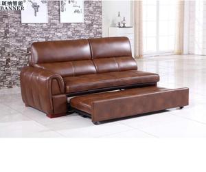 China BN Folding Sofa Bed modern furniture sofa bed Functional Leather Living Room Storage Sofa Bed leather sleeper sofa wholesale