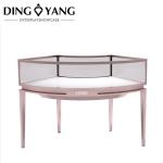 Custom Metal Glass Jewelry Showcase Counter Combination Of Practicality And