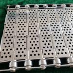 Heavy Duty Stainless Steel Plate Link Conveyor Belt for Food Machinery