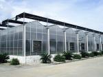 PC Sheet Commercial Outdoor Greenhouse , Cooling Pad Greenhouse Shading Systems