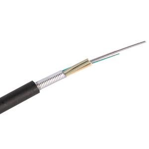China Outdoor Single Mode G657 Fiber Optics Cables GYTA 4 Core wholesale