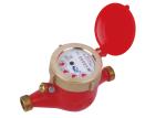 Brass Multi Jet Hot Water Meter With Magnetic Drive, LXSGR-15E