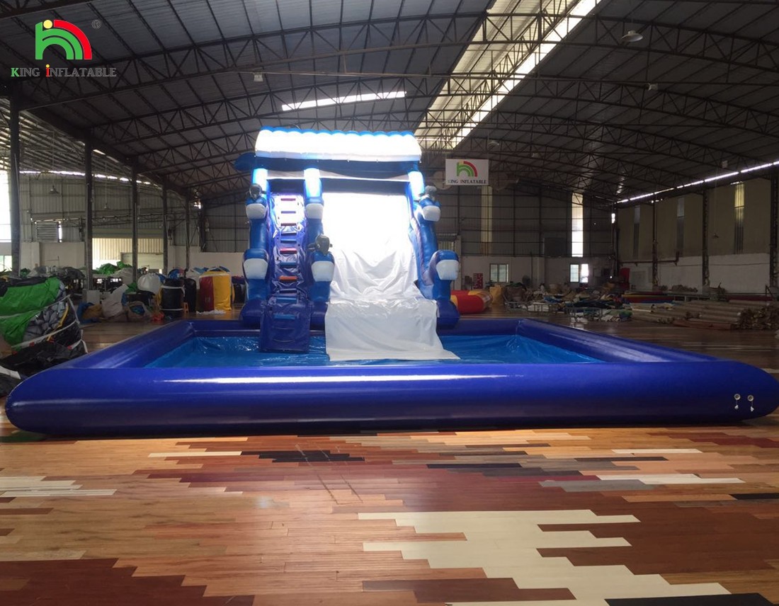 Hot Sale Water Slide Inflatable Commercial Inflatable Water Slide with Pool Inflatable Water Slides Wholesale