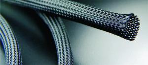 China PET Polyester Split Braided Self Wrap Cable Sleeving wholesale