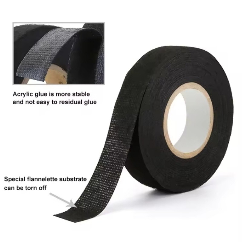 Guangzhou Kablee Wire Harness Fleece Tape 19mm x 25M For Automotives