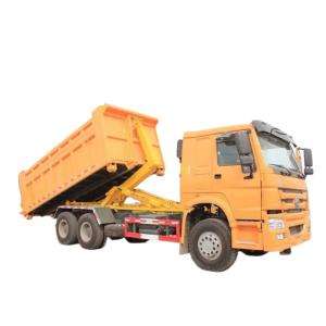 China 6X4 Sinotruk 25T Hook Lift Garbage Truck Large wholesale